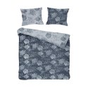 Pościel bawełniana FLORY BLUE/160x200 COTTONLOVE JACQUARD