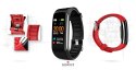 Smartband Giewont Fit&GO Duo GW200-1 - Black + Pasek Alert Red