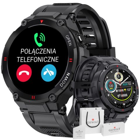 Smartwatch Giewont Focus SmartCall GW430-1 - Carbon