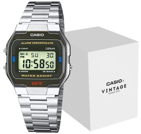 Zegarek CASIO A163WA-1QES Unisex + BOX