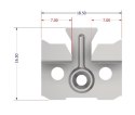 KLAMERKI BOAZERYJNE 6.0MM/80