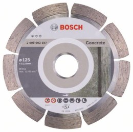 TARCZA DIAMENTOWA STANDARD OF CONCRETE 125MM