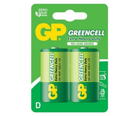 BATERIA GREENCELL 1.5V R20 D 2 SZTUKI