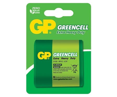 BATERIA PŁASKA GREENCELL 4.5V 3R12