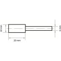 ŚCIERNICA TRZPIENIOWA EKR 46 QU V4 10*20*6