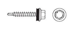 WKRĘT SAMOWIERTNY 4.8*55MM RAL 9011