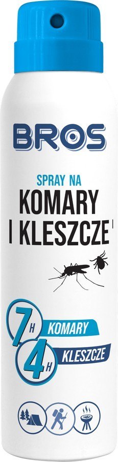 SPRAY NA KOMARY I KLESZCZE 120/90ML