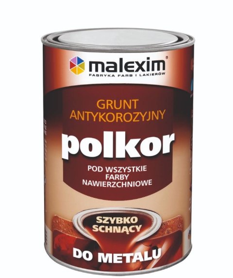 SZYBKOSCHNĄCY ANTYKOROZYJNY GRUNT POLKOR CZARNY 1,0L