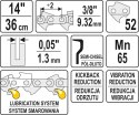 ŁAŃCUCH TNĄCY DO PILARKI 14'' 3/8' 1.3MM 52Z