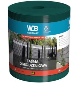 TAŚMA OGRODZENIOWA PREMIUM PP ZIELONY 190MM*26MB