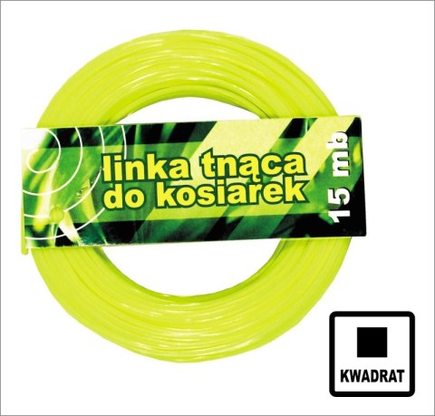 ŻYŁKA DO WYKASZARKI KWADRAT 3.0MM 15M