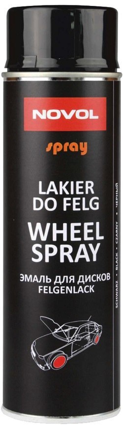 LAKIER DO FELG CZARNY 500 ML