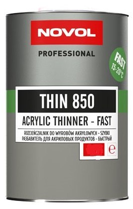 ROZCIEŃCZALNIK DO WYROBÓW AKRYLOWYCH THIN 850 0.5L FAST