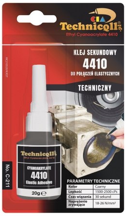 KLEJ SEKUNDOWY ELASTYCZNY 4410 20G