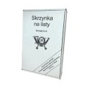 SKRZYNKA NA LISTY A-4 SZARY-ANTYK