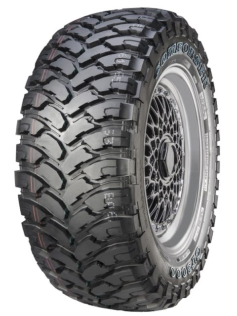 Komplet 4 szt. (2 szt. lewe i 2 szt. prawe) COMFORSER 235/75R15LT CF3000 MT 104/101Q 6PR TL OWL POR