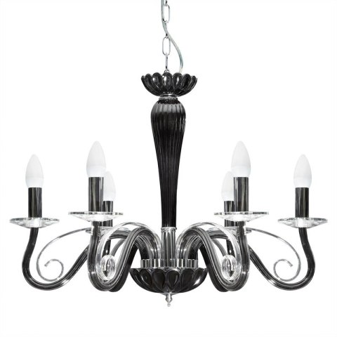 LAMPA ERIKA (02) O 65 X 47 CM CZARNY