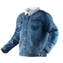 KURTKA JEANSOWA OCIEPLANA DENIM ROZM.. L