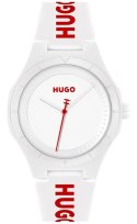 Zegarek Męski Hugo Lit For Him White 1530345 + BOX