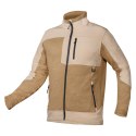 BLUZA SOFTSHELL OUTDOOR, BEŻOWA, ROZMIAR M