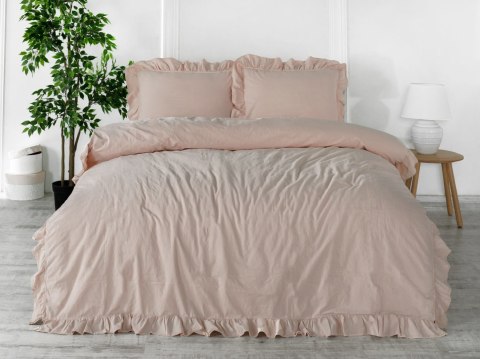 Pościel bawełniana CAMELLO ROSES/160x200(P) STONEWASHED Limasso