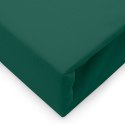 Prześcieradło jersey elastan z gumką GREEN/ZIELONY/220x200x30 Darymex