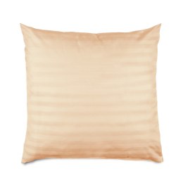 Poszewka satyna bambusowo-bawełniana STRIPE BEIGE/40x40