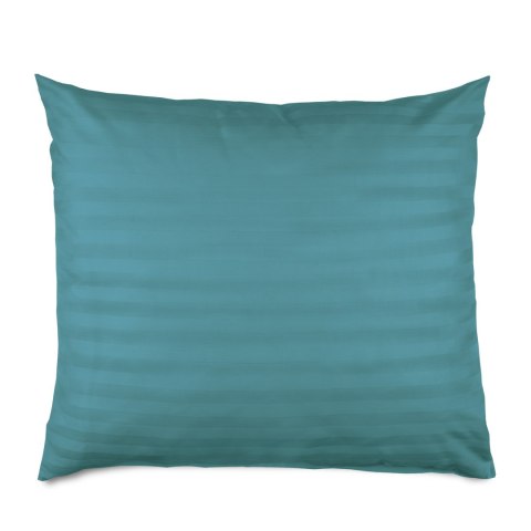 Poszewka satyna bambusowo-bawełniana STRIPE SEA TURQUOISE/50x60 Darymex