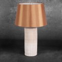 LAMPA DEKORACYJNA EDNA (01) FI 33 X 56 CM KREMOWY EUROFIRANY