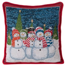 ŚWIĄTECZNA POSZEWKA XMAS 45 X 45 CM CZERWONY EUROFIRANY