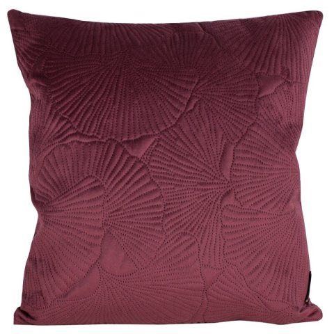 POSZEWKA VELVET 45 X 45 CM BORDOWY EUROFIRANY