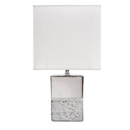 LAMPA DEKORACYJNA BRENDA 15 X 15 X 31 CM BIAŁY EUROFIRANY