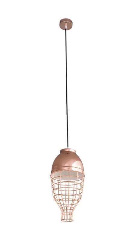 LAMPA LUCY (01) FI 20 X 21 CM MIEDZIANY EUROFIRANY