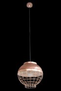 LAMPA LUCY (02) FI 30 X 12 CM MIEDZIANY EUROFIRANY