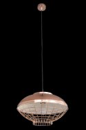 LAMPA LUCY (03) FI 39 X 11 CM MIEDZIANY EUROFIRANY