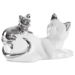 FIGURKA DEKORACYJNA CAT 20 X 11 X 12 CM BIAŁY EUROFIRANY